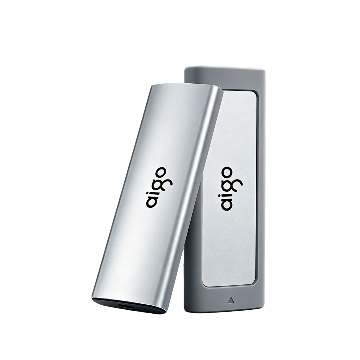 Aigo M.2 SSD Enclosure NVMe/SATA Dual-Protocol M.2 Portable Hard Drive Laptop SSD External Type-C 3.2 High-Speed Universal Reader
