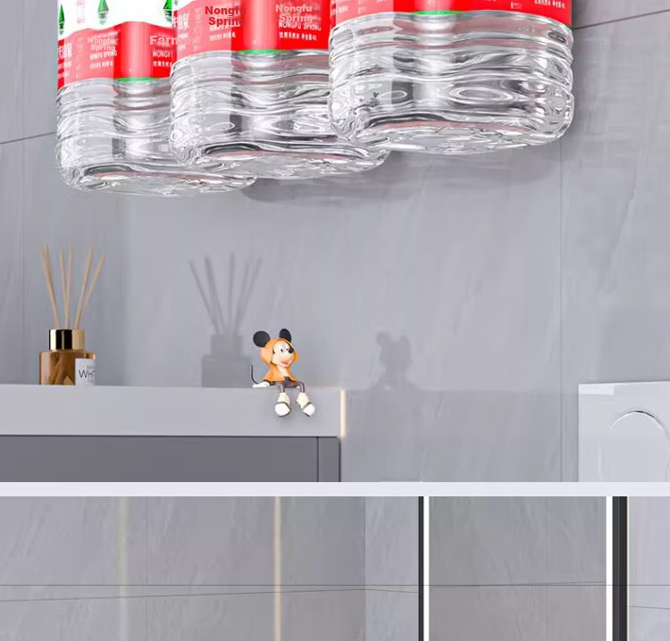 Jialifang Rotating Towel Rack with Suction Cups, No Drilling Required, Foldable Multi-Prong Corner Towel Hanger for Bathroom, Milk Self-Colored, 3 Prongs 8