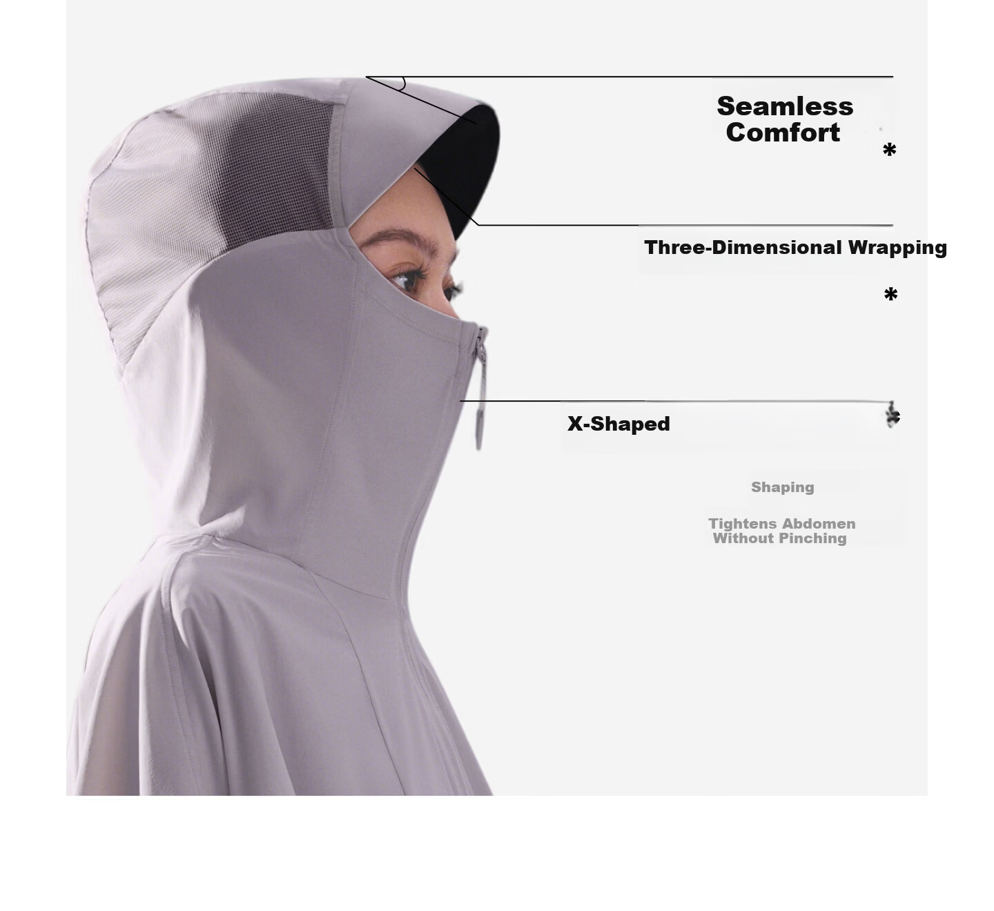 Banana Under Women's Sunscreen Jacket Lightweight UV Protection Shawl Style 26 Spring Summer New TS005 Dark Blue Gray S 21
