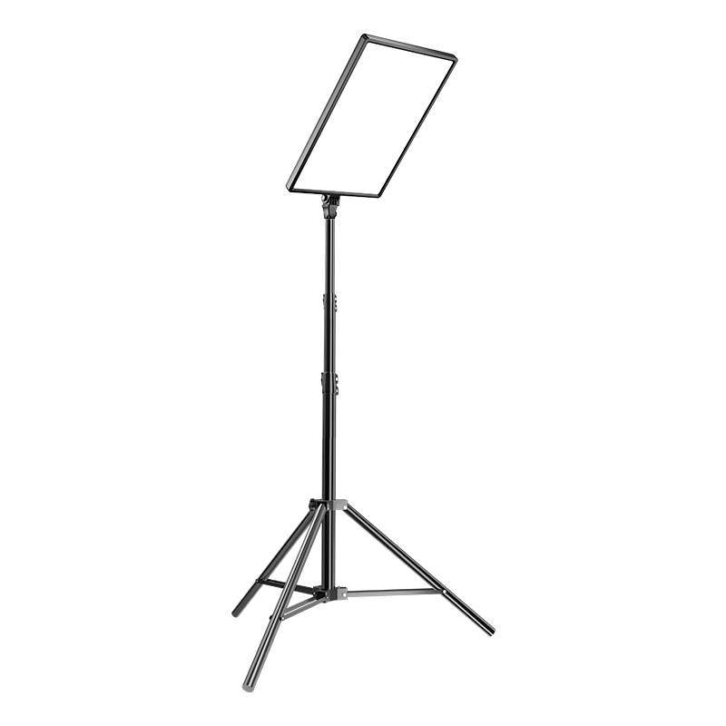JIMANTU 70W LED Live Streaming Fill Light for Food Photography Indoor Shooting Flat Panel Portrait Beauty Video Desktop Jewelry Face Light