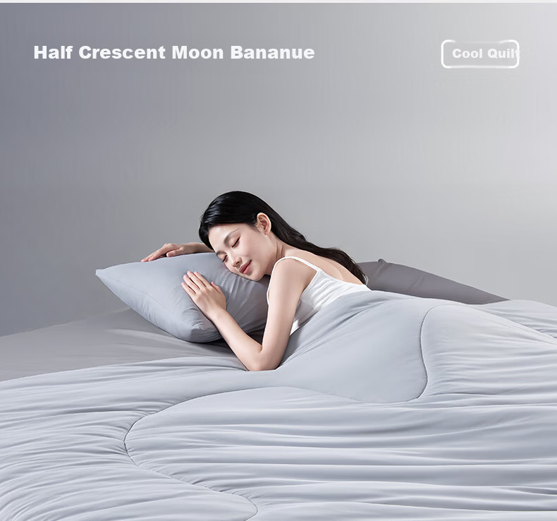Banxianyue [7A Antibacterial] Air Conditioning Quilt, Summer Cool Quilt, Machine Washable, Bare Sleeping, Single/double, Dormitory Thin Spring/Autumn Children's, 1.5x2 Meters 5