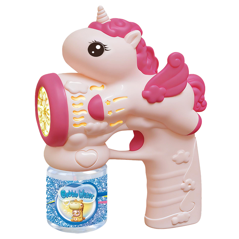 EagleStone Bubble Machine Kids Toy Electric Bubble Gun Automatic Handheld for Girls 1-3 Years Wedding Birthday Children's Day Gift