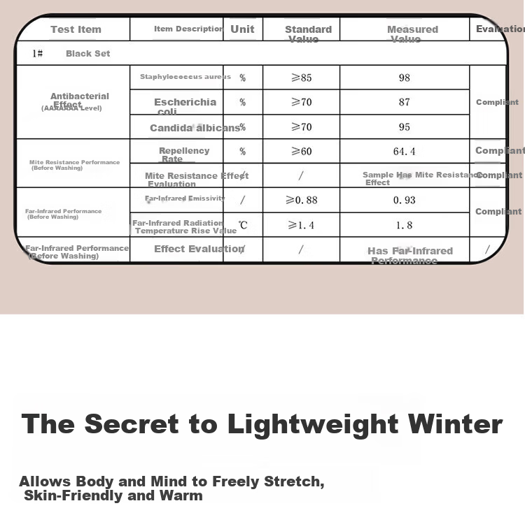 Bingxue Kapok Women's Warm Fleece Cashmere Thickened High-Waist Slim Fit Antibacterial Mite-Resistant Thermal Leggings 11