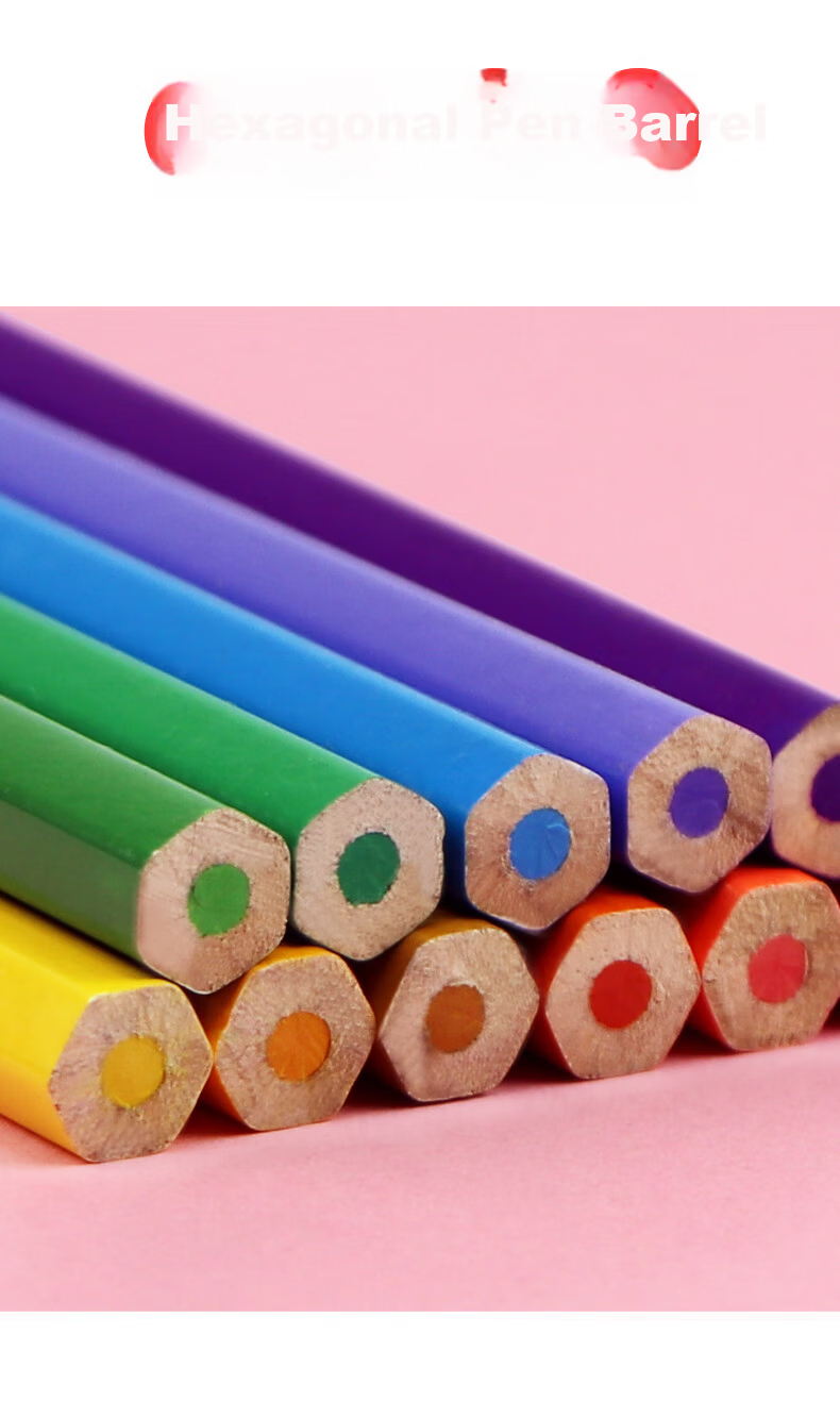 M&G Stationery 36-Color Water-Soluble Colored Pencils with Brush, Red Tube, Student Art Coloring Set, Birthday and Back-to-School Gift AWP36811 10