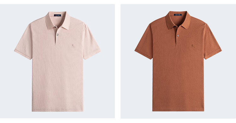 MONTAGUT Men's Polo Shirt Pure Cotton Fabric Skin-friendly Breathable Machine Washable Easy Care Casual Top Mint Green 3XL (56) 17