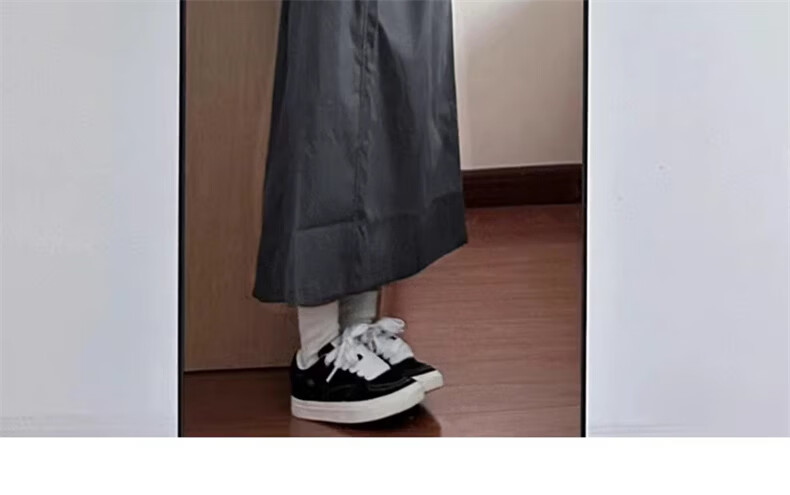Langsha American Vintage Workwear Skirt Women Summer 2026 New High Waist Pear Shape Hip Cover Slimming Mid-Length Skirt 13