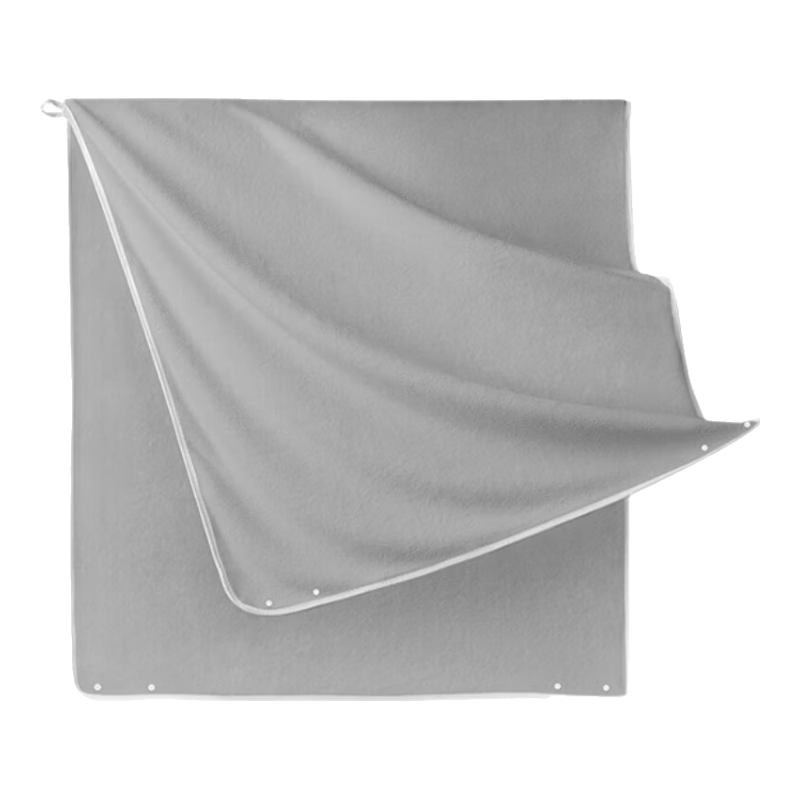 A-Life Thickened Nap Blanket, Antibacterial Fleece Throw, Office And Home Nap Blanket, Air Conditioning Blanket, Sofa Cover Blanket, Gray