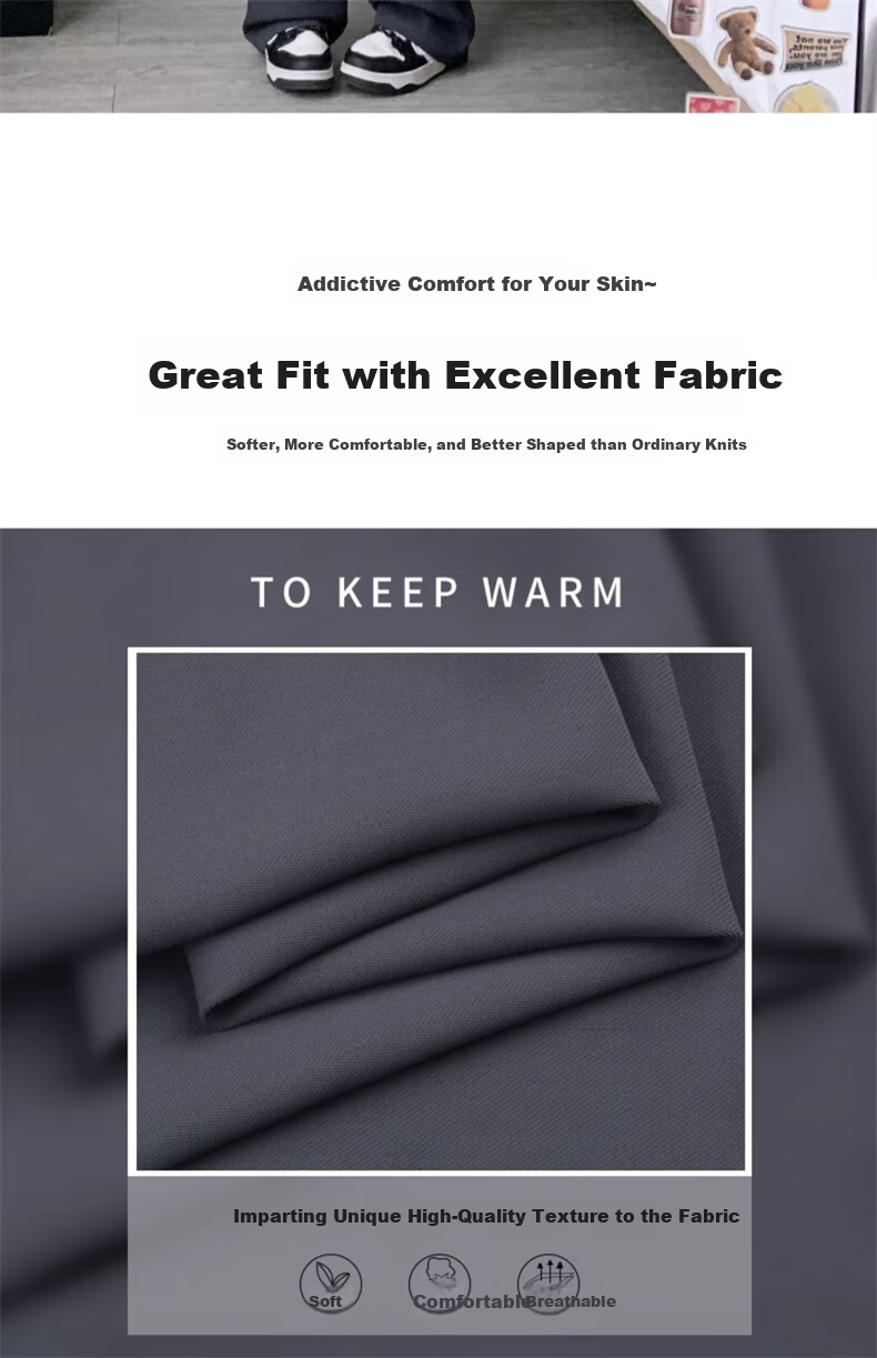 Langsha Women's Suit Pants 2026 New High-Waist Straight-Leg Slim Fit Lightweight Wide-Leg Trousers for Office Commuting 5
