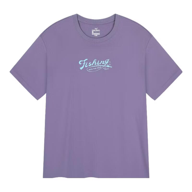 361° T-Shirt Short Sleeve Summer Unisex Breathable Loose Fit Printed Crew Neck Sports Casualwear 632623109-9