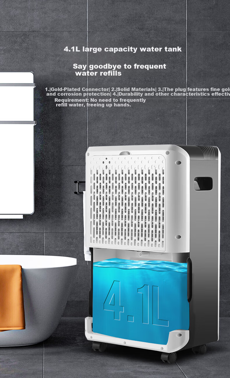 Aipulaisi Dehumidifier Home Large Area Basement Dehumidifier 31L/Day High-Efficiency Compressor AP31-1908EW 11