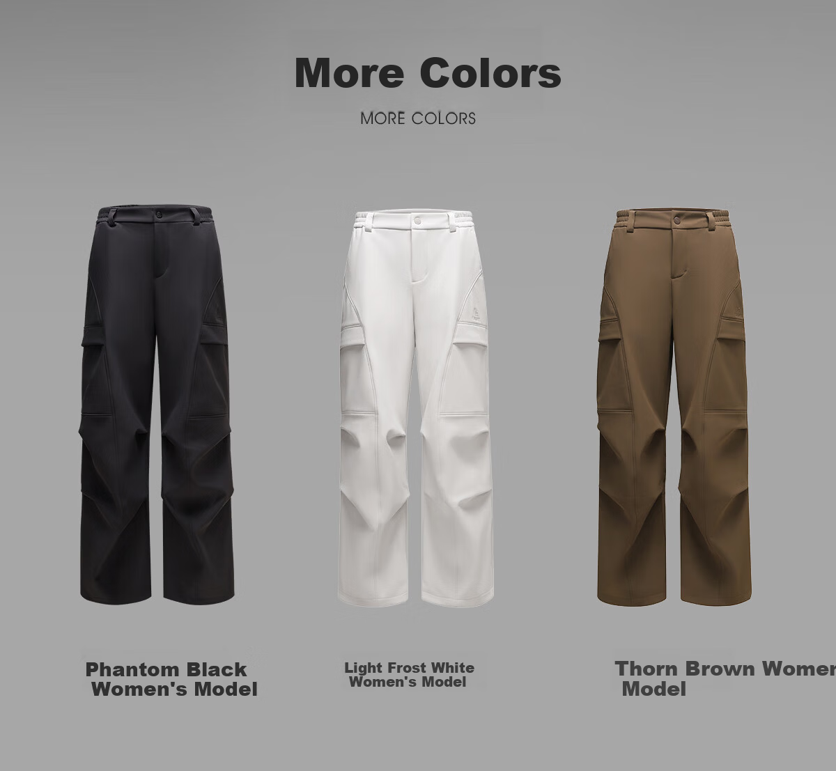 CAMEL Outdoor Softshell Pants Autumn Winter Fleece Lined Warm Water-Repellent Durable Hiking Work Mountaineering Pants 9291 8