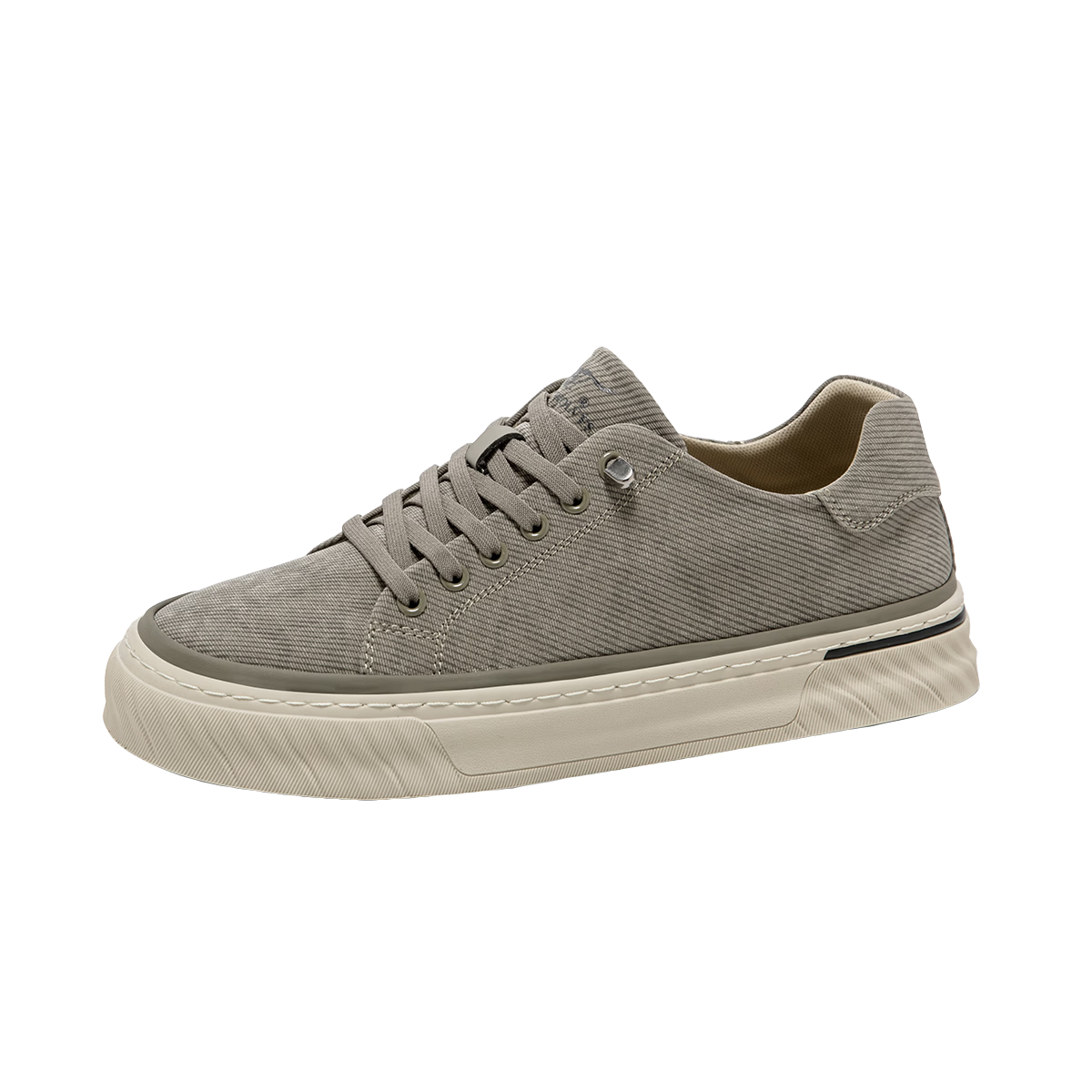 Septwolves Men's Summer 2026 New Canvas Shoes Breathable Lightweight Low-top Sneakers Trendy Casual Shoes 480375
