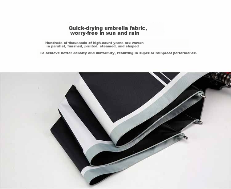 German Knirps Sun Umbrella, Super Strong UV Protection, Rain And Shine Umbrella, Black Gel Sunshade, Windproof, Women's Gift, Teacher's Day Gift, Mid-Autumn Festival Gift for Employees 1