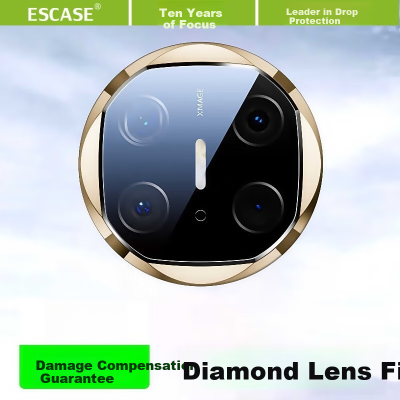 ESCASE Huawei Mate X6 Classic Edition Tempered Glass Full Coverage Rear Camera Lens Protector Anti-Fall Anti-Fingerprint Film