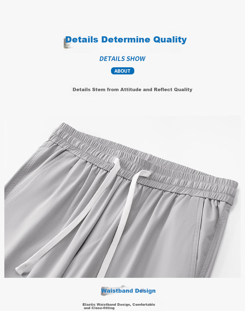 Mark Fairwhale Men's Casual Pants Summer Lightweight Breathable Outdoor Loose Fit Straight Leg Khaki XL 15