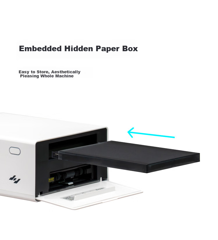 Jiyin AI Sticker Photo Printer All-in-One S1 AI Background Removal Auto Cropping AI Creative Raw Image Auto Laminating High-Definition Sticker Photo Printer 16