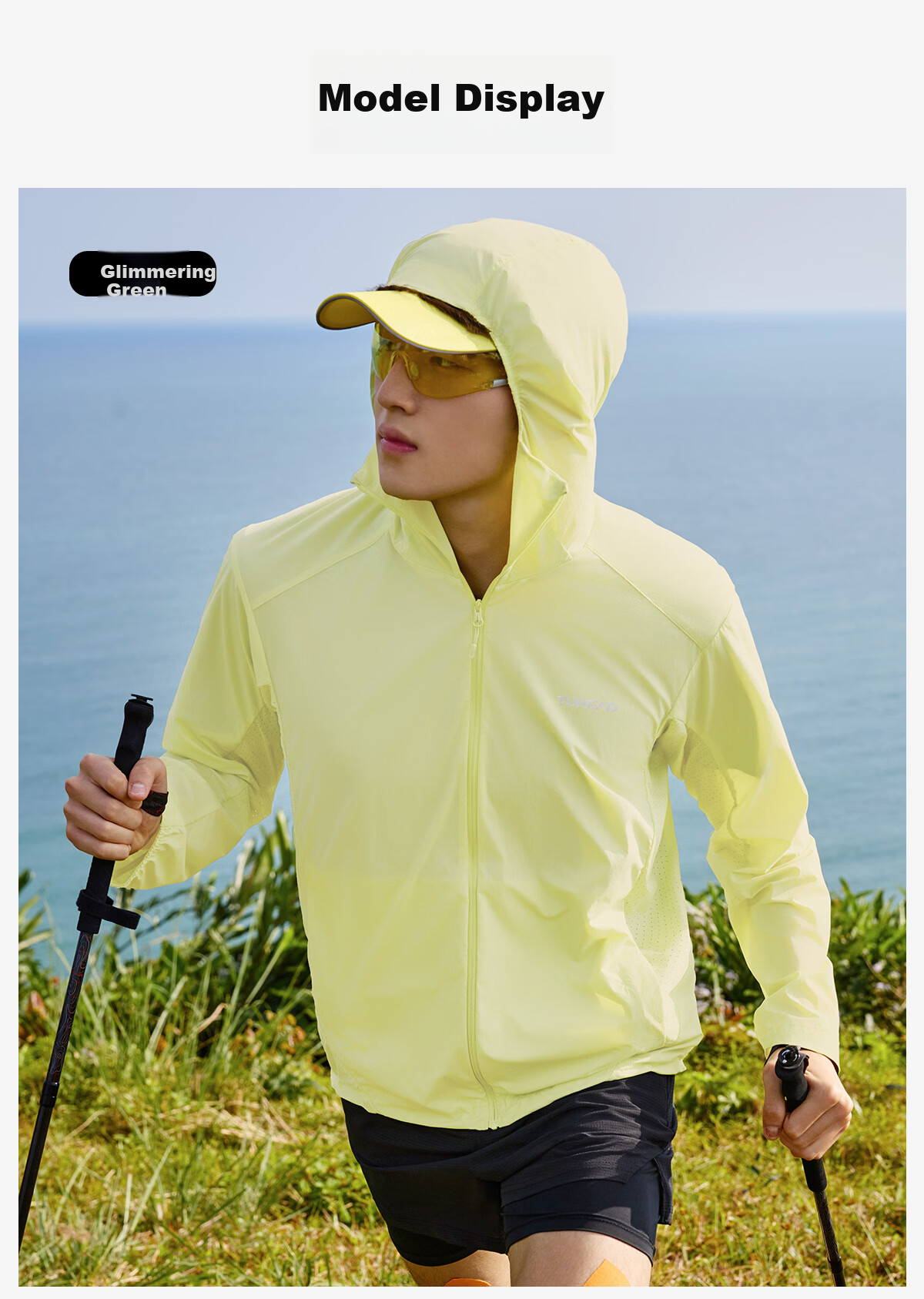 TOREAD Sun Protection Jacket 2026 New Outdoor Couple Skin Jacket UV Protection UPF50+ TAZZBO81750 8