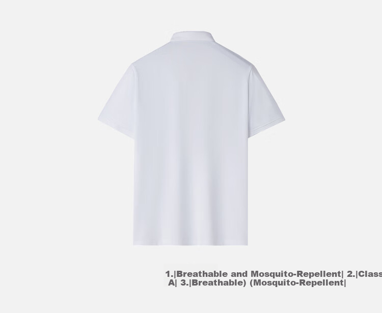 HLA Hailan Home Men's Short Sleeve Polo Shirt 26 Runway Same Style Mountain Not High Series Cool Short Sleeve Summer 9
