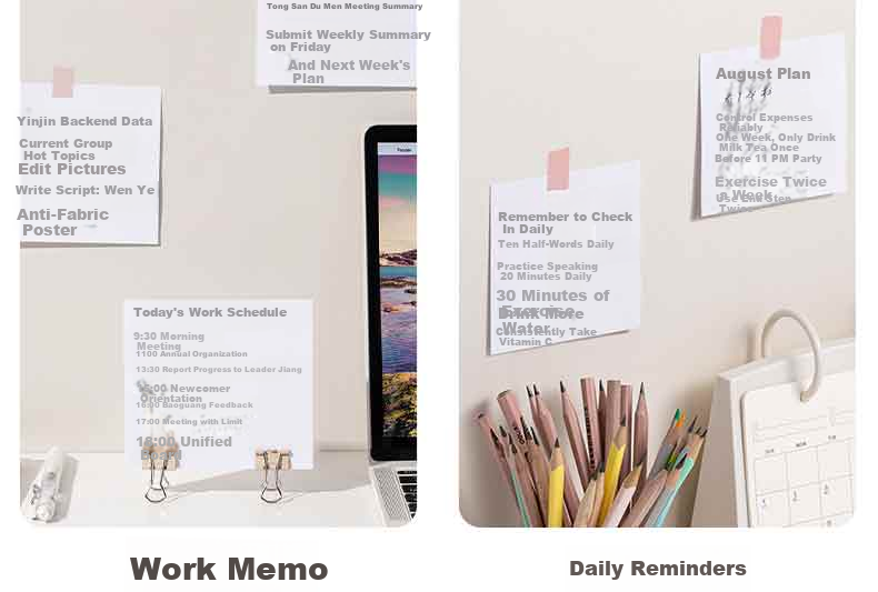 Deli 147×101mm 300-Page Memo Pad Office Supplies 7702 10