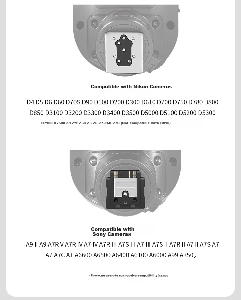 NEEWER QPRO-S Flash Wireless Trigger, QR Receiver, Hot Shoe Trigger, High-Speed Synchronous TTL/S1S2 Compatible with Sony Cameras 9