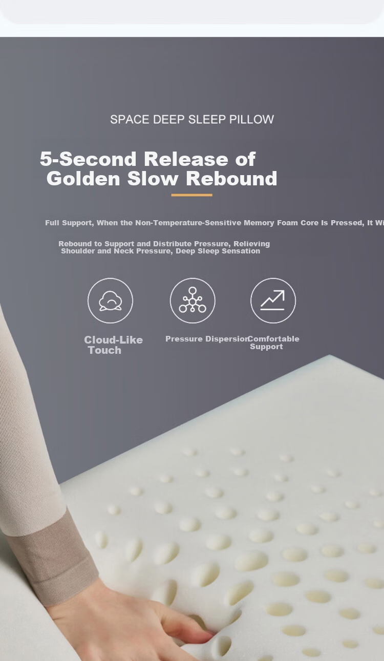 Yuan Life Double Memory Foam Pillow Long Body Integrated Memory Cotton Pillow for Couples and Families 150*35*9cm 8
