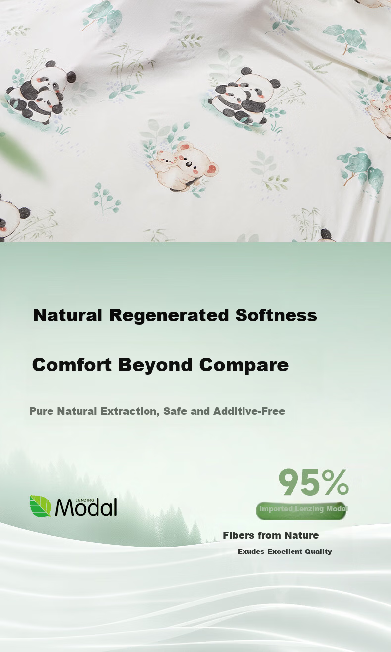 Kidsneed Baby Blanket Children's Summer Cooling Quilt Spring and Summer Thin Modal Ice Silk Baby Blanket Kindergarten Air Conditioning Quilt 2