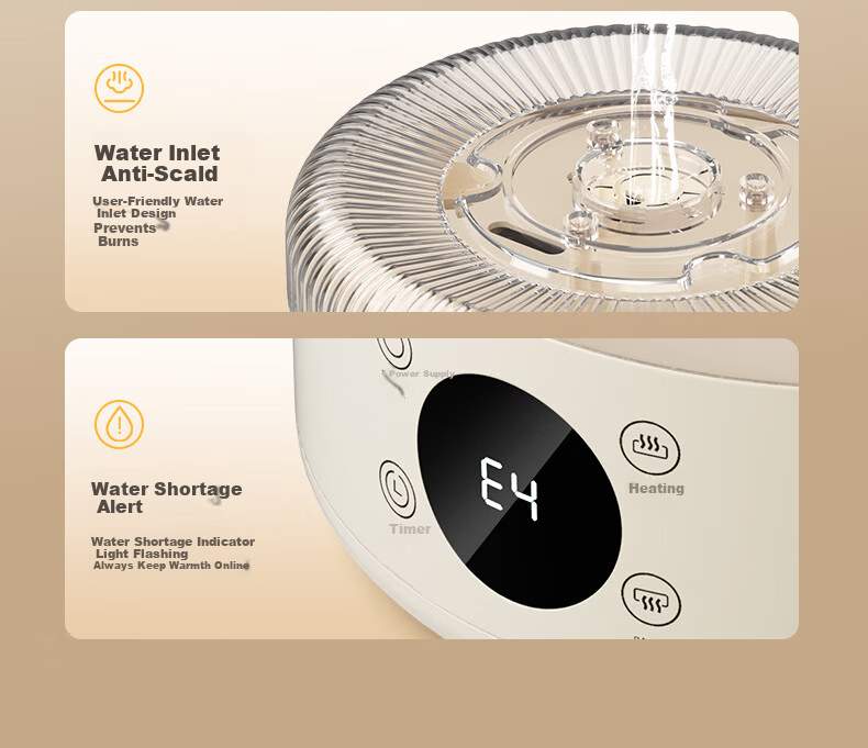CHIGO Double Water Heating Electric Blanket 1.5x1.8m with Water-Electric Separation Safety and Water Circulation System 20