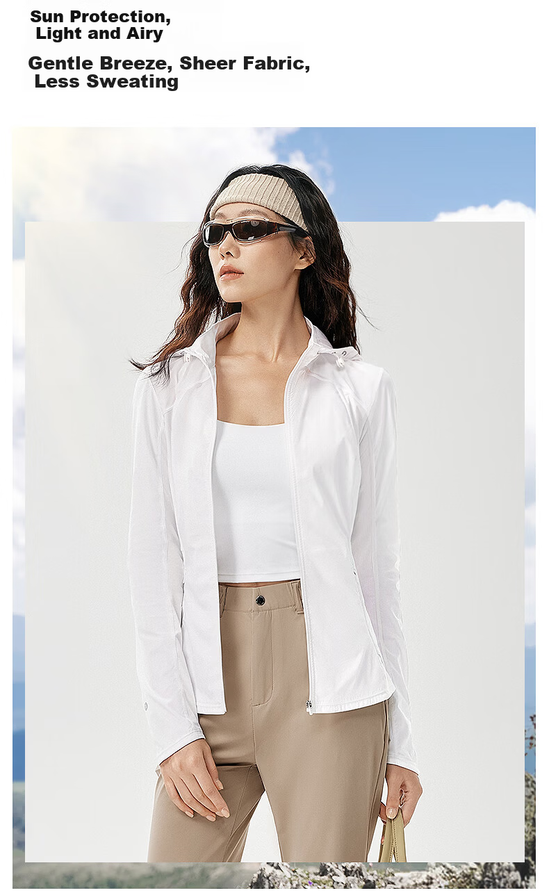 MOLY VIVI Lightweight Mermaid Slim Fit Sunscreen Jacket for Women Summer New Fashion UV Protection Coat Magic Vivi 9