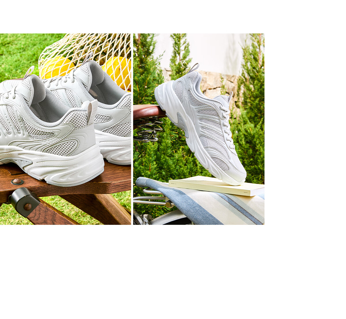 Anta Little Millennium Men's Casual Shoes Thick Sole Height Increasing Leather Mesh Summer Fitness Commuting Sports Shoes 112628812 8