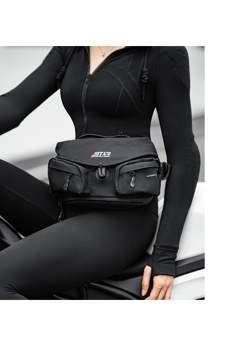 STAR FIELD KNIGHT Motorcycle Riding Waist Bag Unisex Multifunctional Outdoor Water-Resistant Storage Crossbody Bag Knight Gear SKB398 19