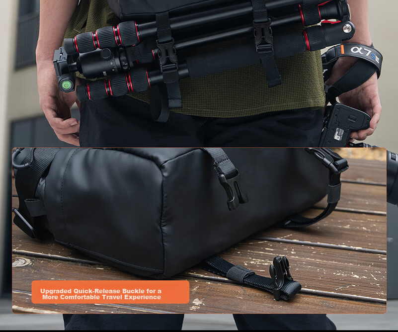 Llano S9 Shadow Capture Camera Bag Crossbody Shoulder Functional Photography Bag for Men and Women DSLR Mirrorless Lens Storage Compatible with Sony Fujifilm Canon Nikon Hasselblad One Body Multiple L 19