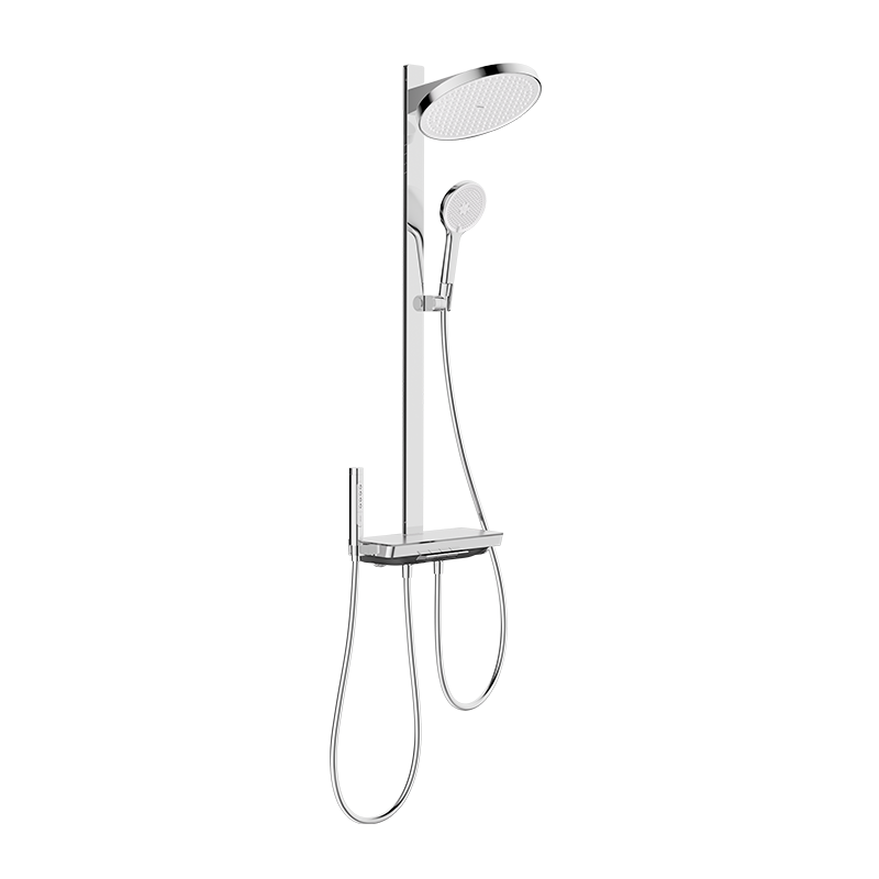 JOMOO Shower Faucet Piano Key Star Rain SPA Pressurized Shower 36717-882/1B-1