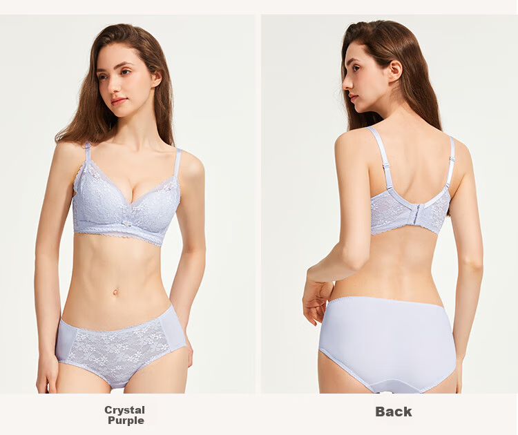 Cosmo Lady Women's Bra Set Push-Up Breathable Sexy Lace Lingerie Gift 2B353I 18