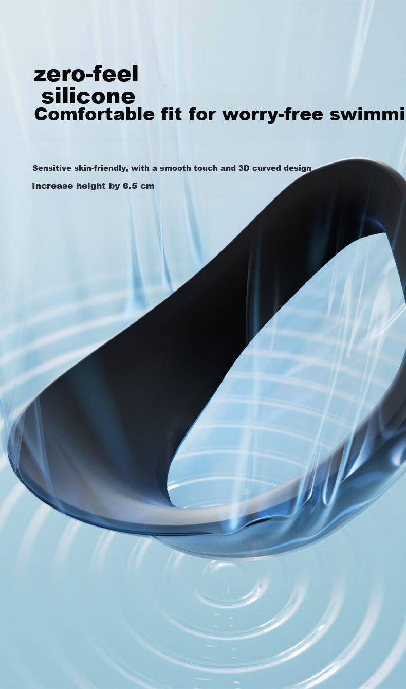 Keep Swimming Goggles Coated Waterproof Anti-Fog Upgraded Unisex HD Comfortable Non-Tight Swim Glasses Jijing・Huan Cai 7
