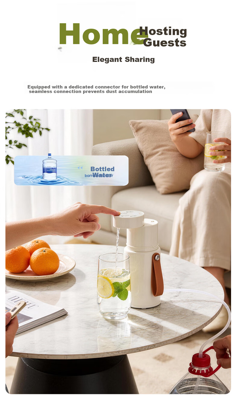 Midea [Price Protection 618] Portable Instant Hot Water Dispenser, Compact Household Electric Kettle, Travel-Friendly Foldable Portable Electric Kettle, Touch-Controlled Rapid Heating for Global Voltage 7
