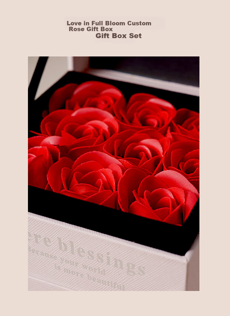 DESTINY TEMPLE "Matchmaker's Blessing" 925 Silver Heart Couple Rings Valentine's Day Rose Gift Box 10