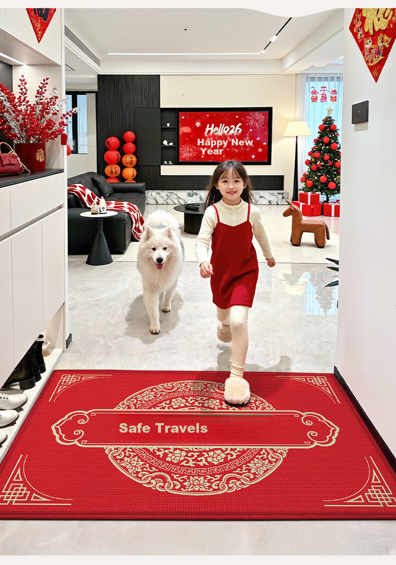 Da Jiang Peaceful Entry Door Mat 2026 New Arrival Entrance Floor Mat 90x150cm 8