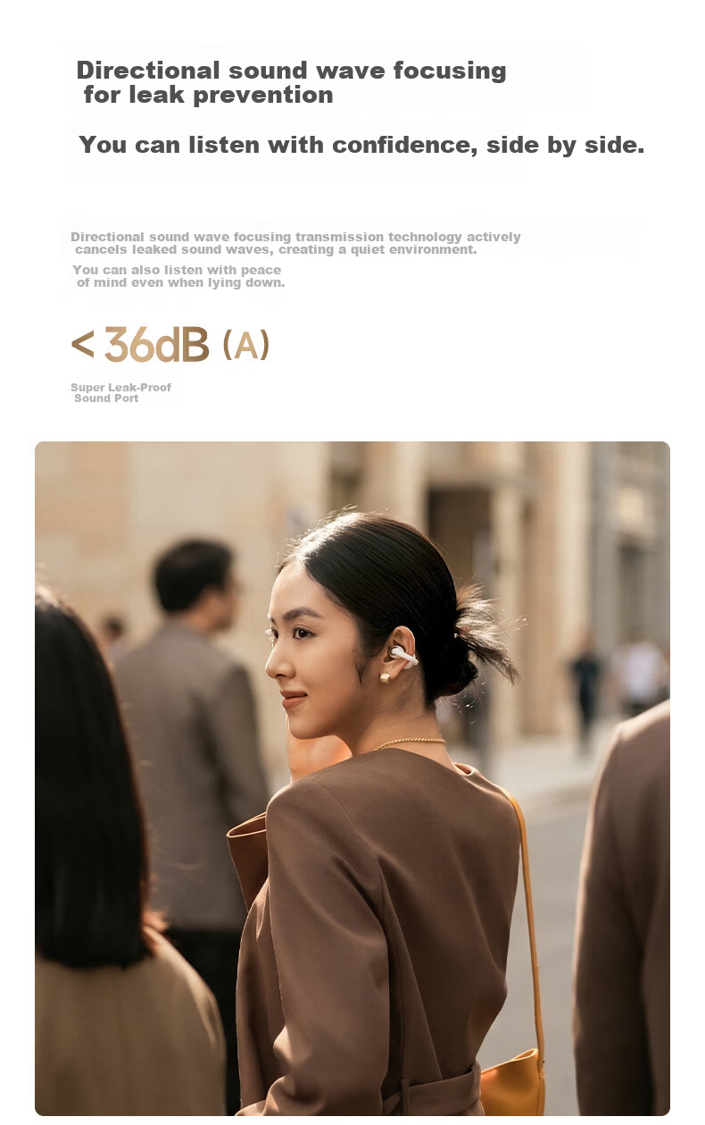 BASEUS [New Product | Exclusive First Release] MC2 Comfortable Ear Clip Bluetooth Headphones, Open-Style Non-In AI Translation Call Noise Reduction Sports Long Battery Life 2026 Latest Model 21