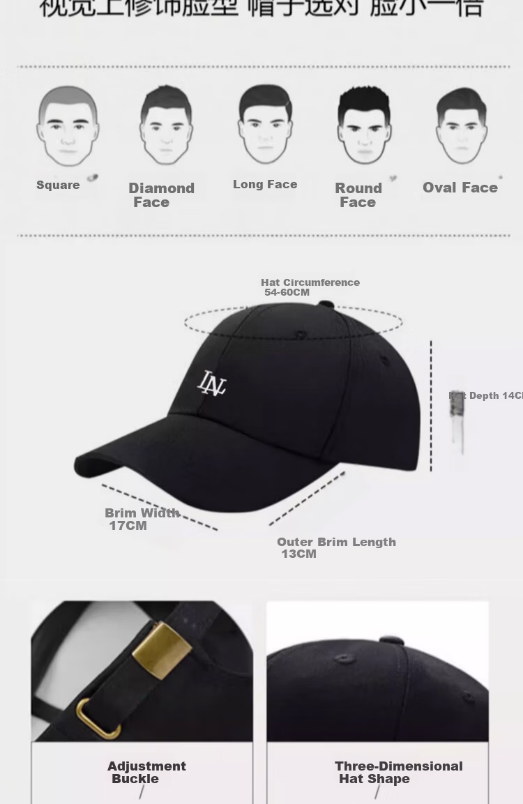 Li-Ning Women's Baseball Cap, 2026 New Style, Large Head Circumference, Face-Slimming, Sun Protection, Lightweight Summer Hat for Me 7