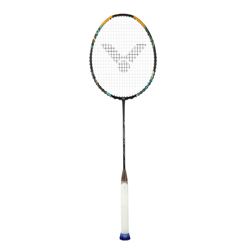 VICTOR Official Flagship Store Badminton Racket Alloy Carbon Fiber Professional Offensive Racket Black Gold Claw TK-F C UltraCX