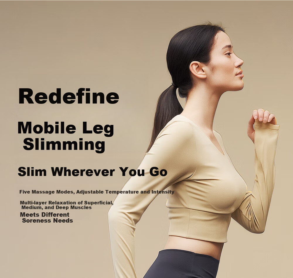 Breo Leg Massager T1 Calf Massager Slimming Leg Shaping Kneading Heat Therapy Calf Massager Muscle Warmer Gift for Parents and Girlfriend Birthday 7