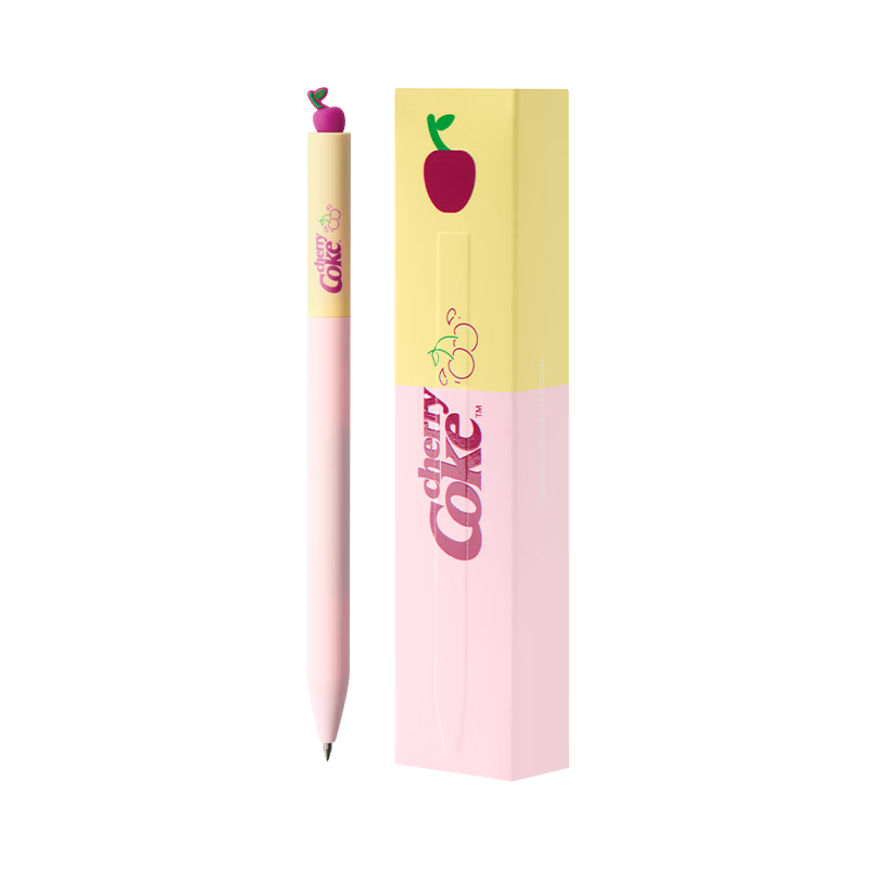 KACO x Coca-Cola Black 0.5mm Unisex Quick-Dry Gel Pen High-Capacity Signature Exam Pen