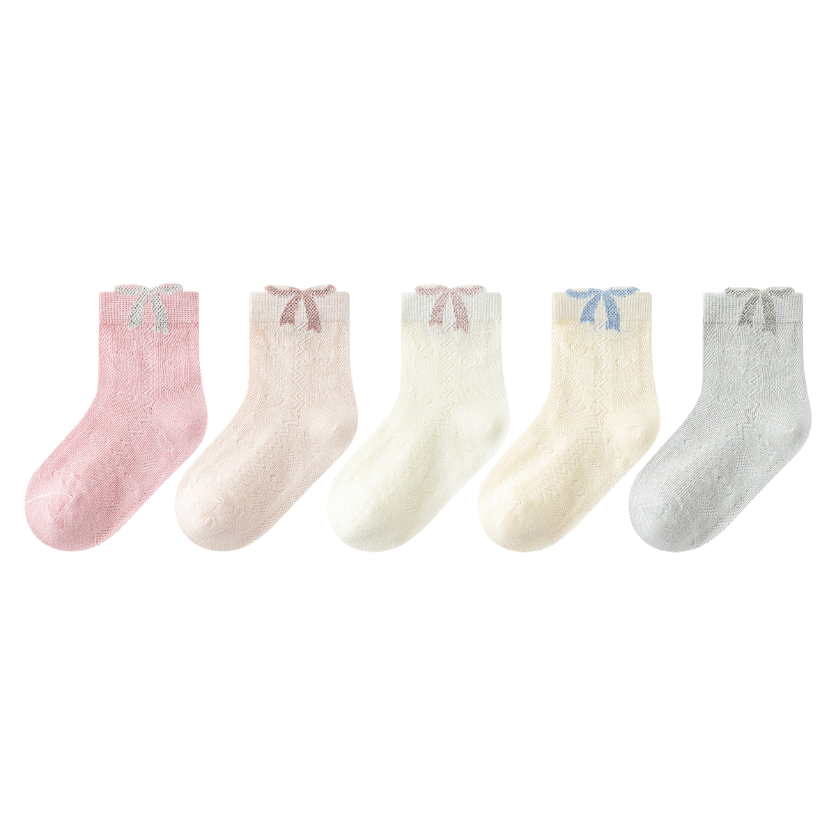 Little Pig Banner A-Class Combed Cotton Baby Socks Summer Thin Soft Breathable Skin-Friendly Seamless Non-Binding High Elasticity Socks