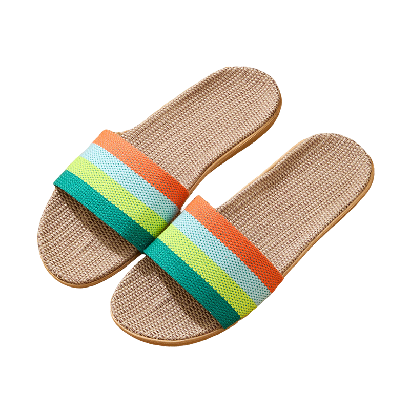 TZLDN Linen Slippers for Women, Summer 2026 New Style, Indoor Home Use Cotton And Linen Floor Slippers for Men, Couples Sandals