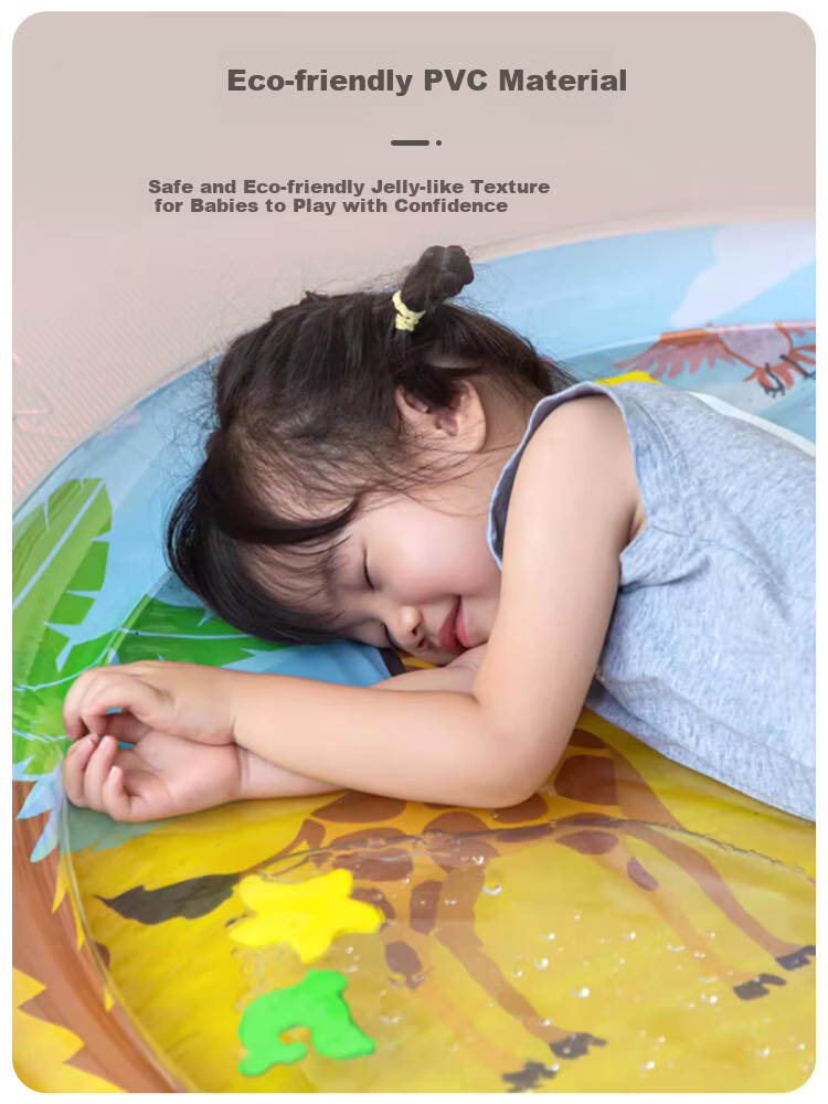 9i9 Kids Water Pat Mat Baby Crawling Mat Toy Training Large Thickened Cooling Mat Four Seasons Seat Cushion Ocean 3
