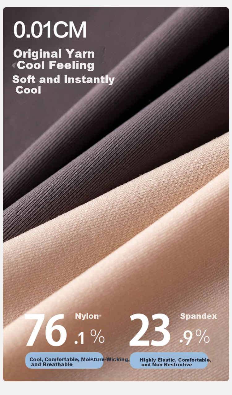 Xueqiman Ultra-Thin Seamless Ice Silk Sun Protection Shark Pants for Women Summer Slimming Hip-Lifting Fitness Safety Nine-Point Leggings Yoga Pants 6