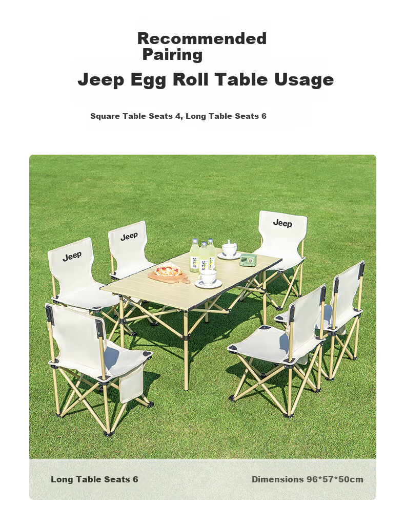 JEEP Small Chair Outdoor Camping Chair Fishing Chair Beach Chair Portable Stool Outdoor Travel Gear 42 Styles*4 17