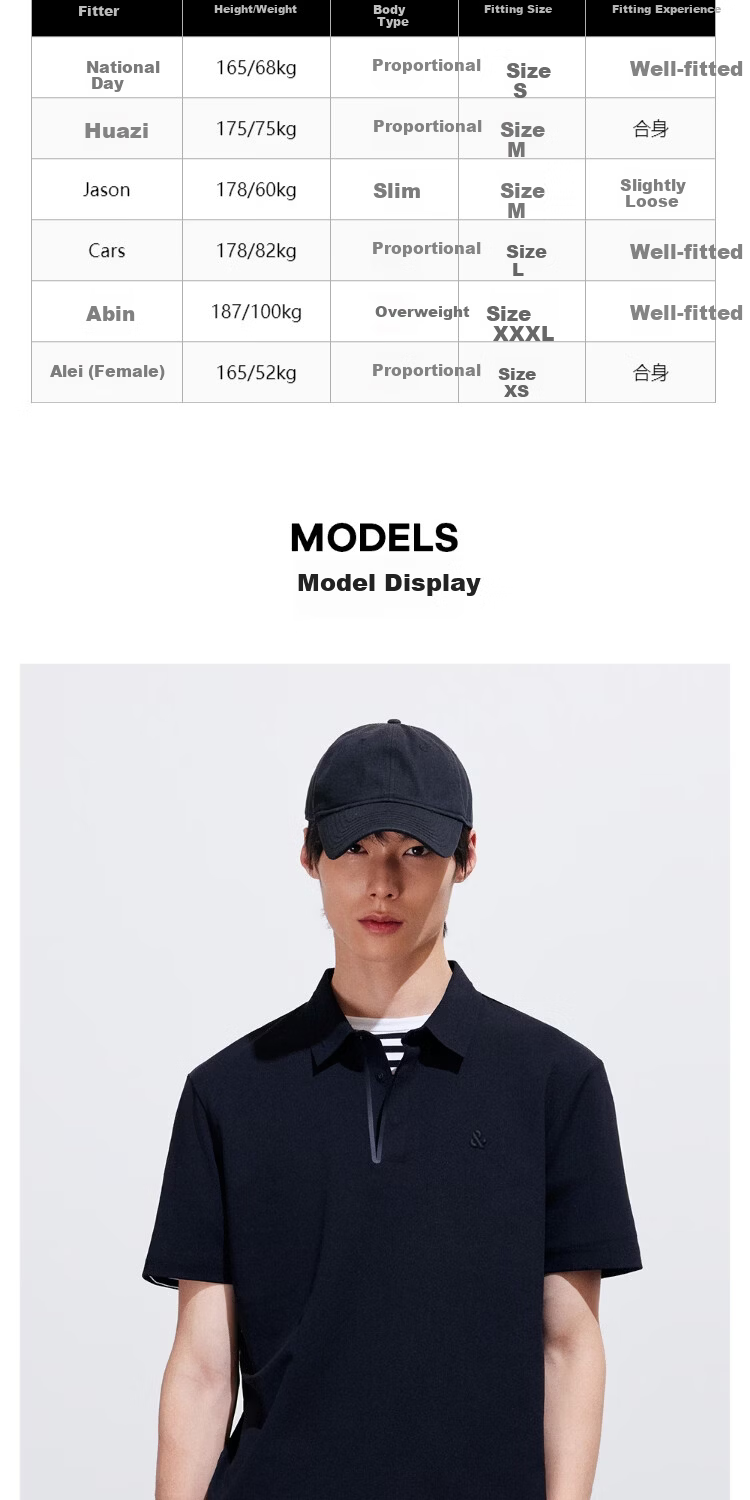 JACK & JONES Men's Quick-Dry Spring Polo Shirt Moisture-Wicking Breathable Casual Point Collar 226106023 11