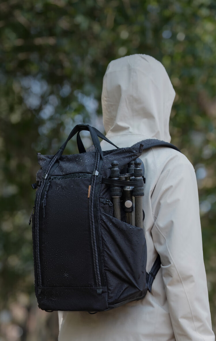 PGYTECH OneGo Dandelion Camera Backpack Tote Bag for DSLR Mirrorless Cameras, Photography Bag, Water-Resistant Camera Storage, 25L Matte Black 16