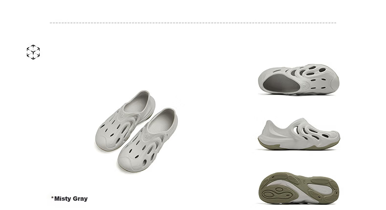 Jordan Shanshendong Men's Sandals 2026 Summer Breathable Hollow Anti-Slip Soft Sole Beach Slippers 30